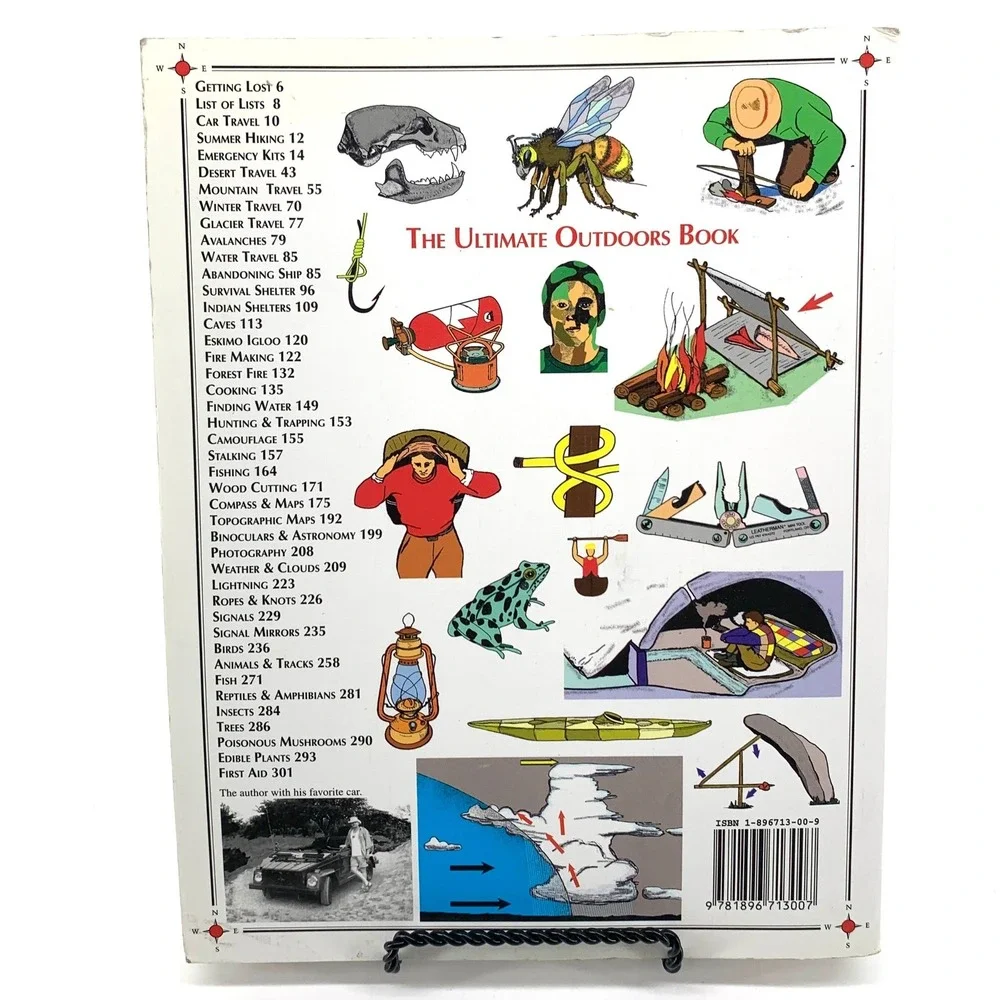 Camping and Wilderness Survival The Ultimate Outdoors‎ Book Paul Tawrell 1996